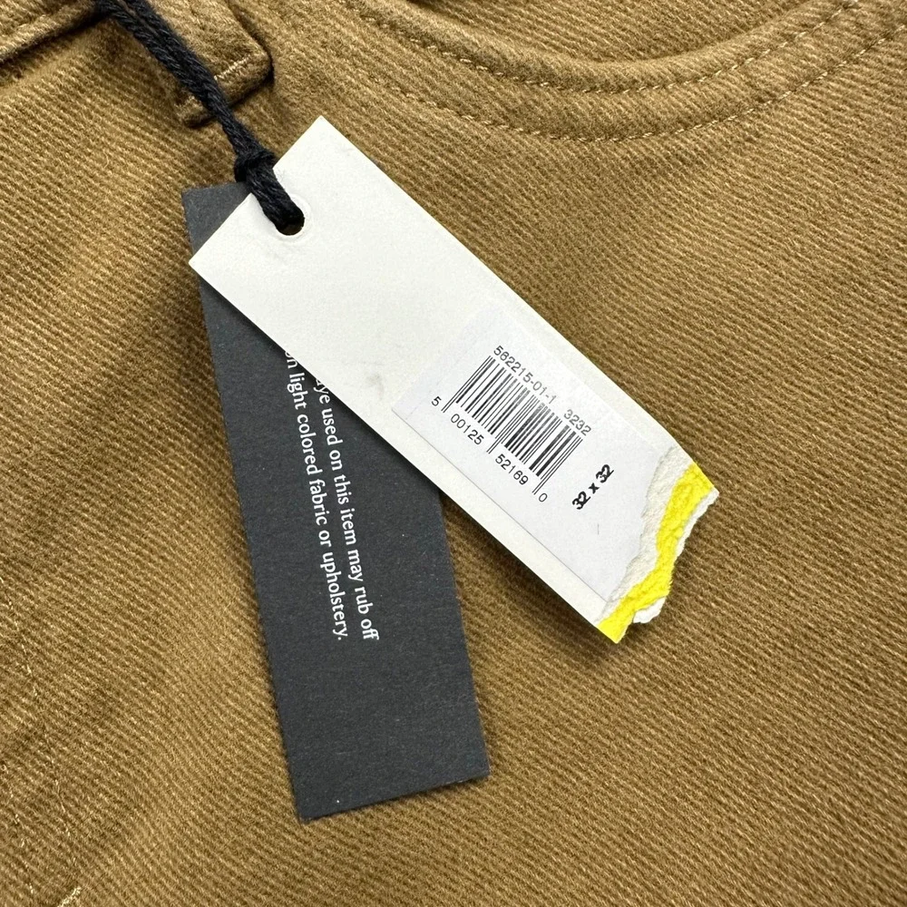 Banana Republic Slim Fit Traveler Pants Mens 32x32 Tobacco Brown NEW 562215-01-1